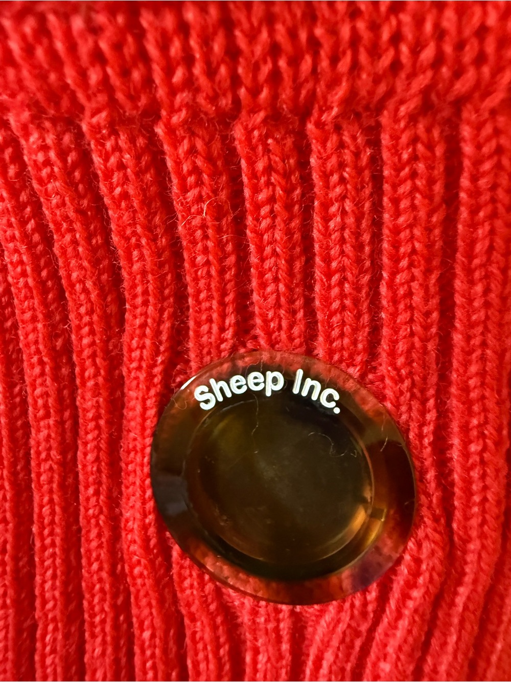Sheep Inc. Poppy-Red 100% Fine Merino Hoodie; Never Worn; Rare Color! - Picture 3 of 7